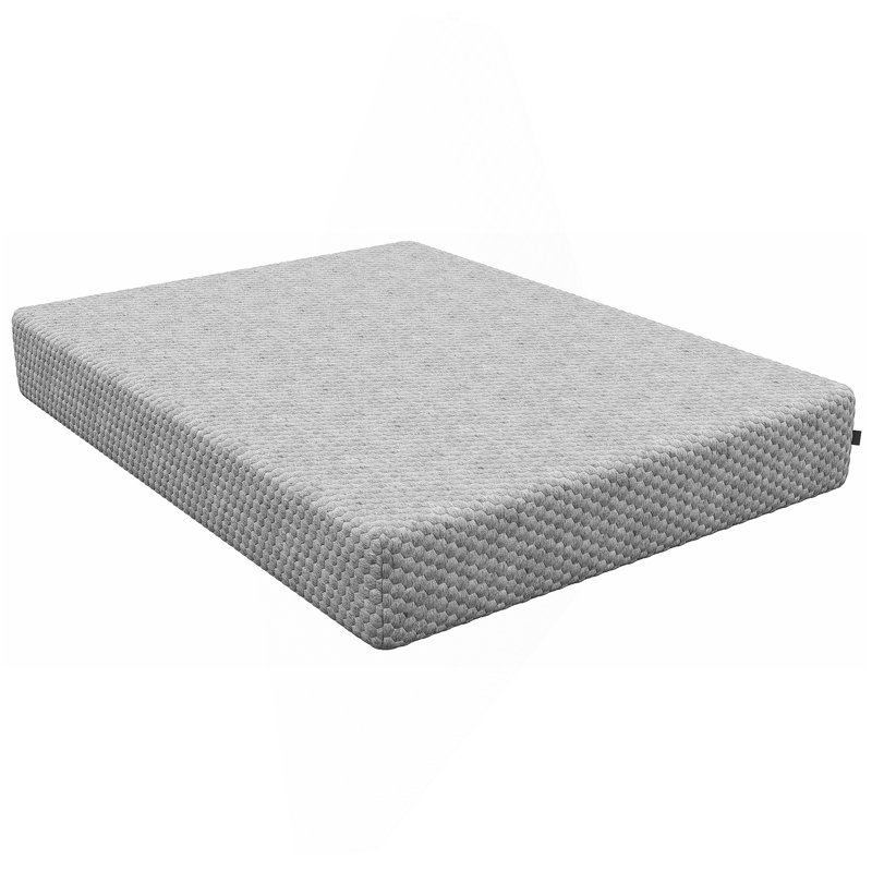 Greyson All-Foam Cool Gel Waterfall Conforming Memory Foam-Top Medium Feel, Greenguard Gold Certified, King, 10"