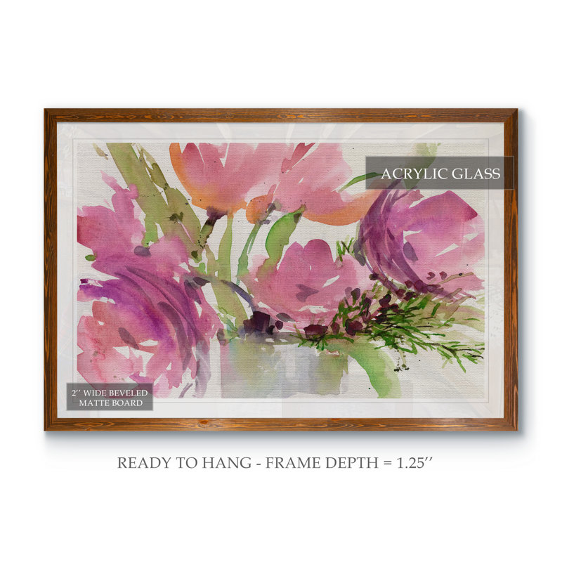 " Velvet II " by Paul Cezanne, Maple Framed Print, 28" H x 38" W x 1.25" D