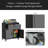 2 Door + 1 Drawer Tool Cabinets For Garage, Lockable Garage Storage Cabinet, Locking Metal Storage Cabinet With Wheels, Rolling Tool Chest, Assembly Required H35.4*W30.3*D18