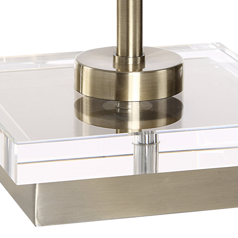 Metal Crystal Buffet Table Lamp