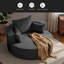Fauteuil d'appoint pivotant à 360 ° avec 3 coussins amovibles pour le salon, la chambre à coucher, le bureau et l'hôtel-64946092