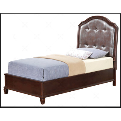 Charming Transitional Twin Bed
