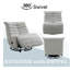 Fauteuil inclinable et oscillant Talmon Chenille-692049530