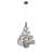 Flow 3-Light Twist Pendant - Steel-943144644-943144642