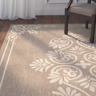 Liddington Performance Oriental Indoor/Outdoor Area Rug