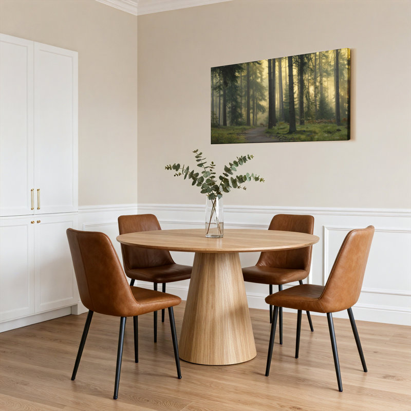 «Forest Path», ensemble de 1 reproduction d'art sur toile tendue sur toile, H 16 po x l 32 po