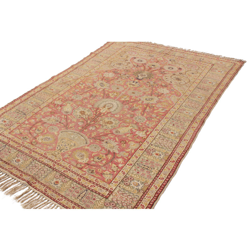 One-of-a-Kind 4'1" X 6' Hand Knotted Area Rug
