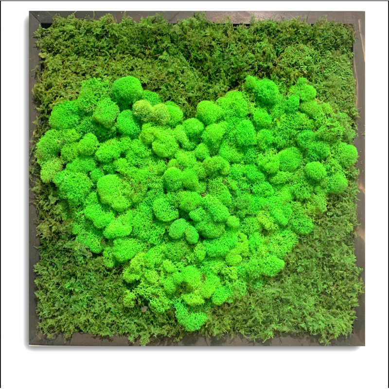 Handmade Modern Wall Decor on Solid Wood