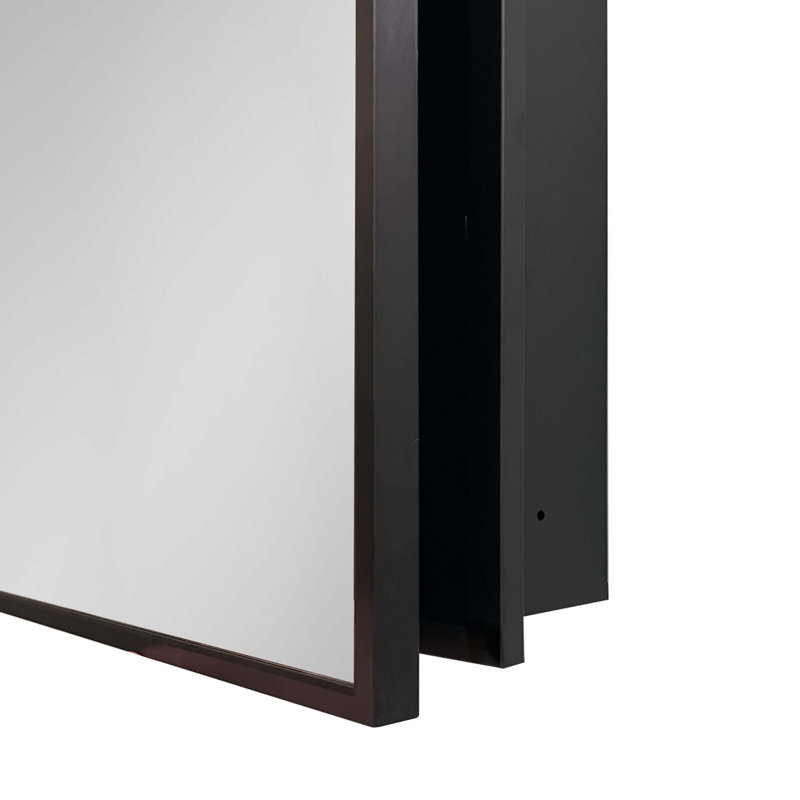 Armoire à pharmacie Miroir à fixation murale ou encastré pour salle de bain ou salon