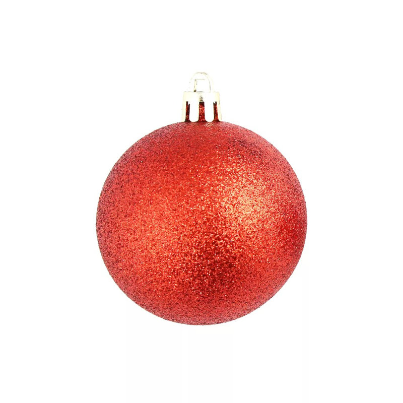 Solid Colour 节日装饰品 Bauble, Red