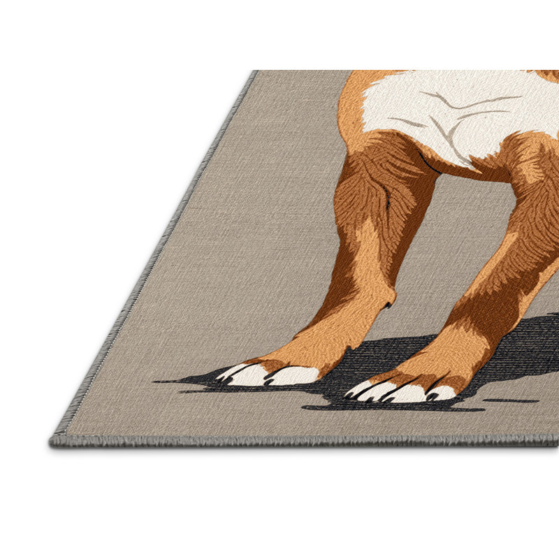  Tapis lavable pour chien Tosa, Rectangulaire 8 pi x 10 pi