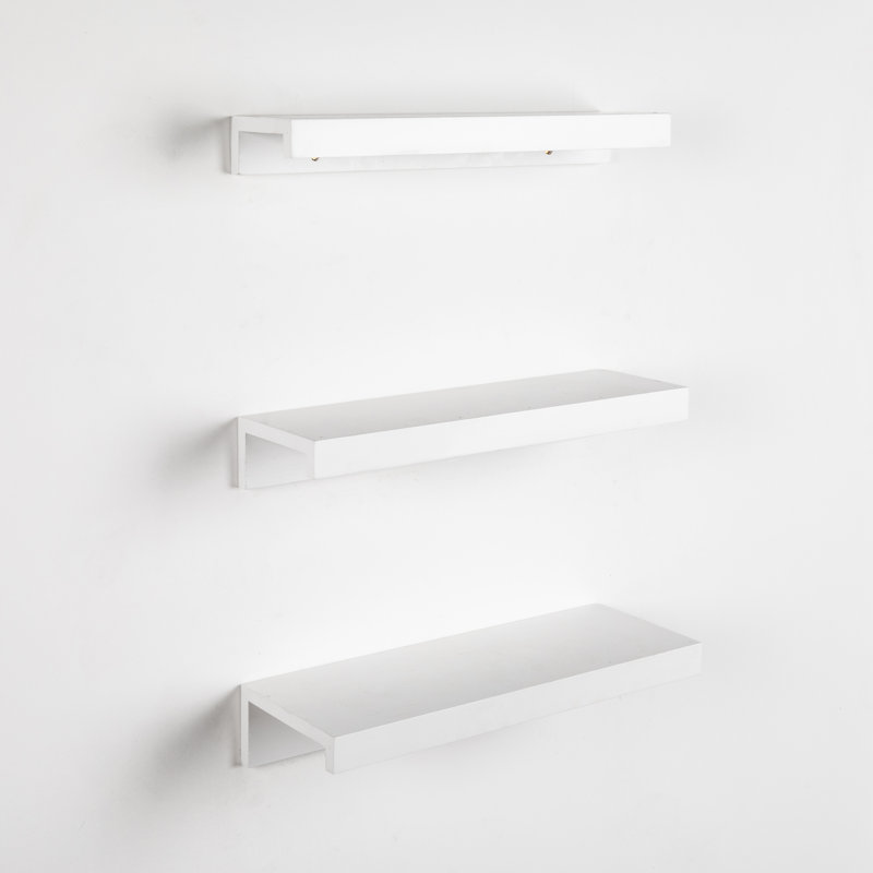 Anarbek 3 Piece Wood Floating Shelf