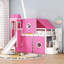 Lit mezzanine simple avec tente et tour-1354145663