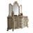 Vestavia 5-Drawer Combo Dresser in Antique Pearl-2077089717