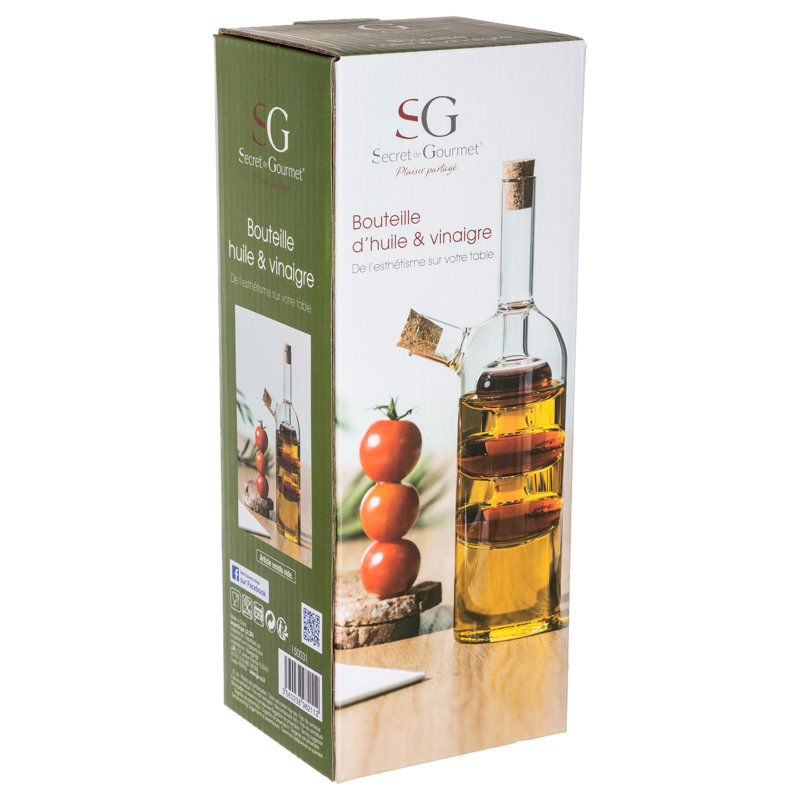 300ml Glass Single Oil / Vinegar Cruet