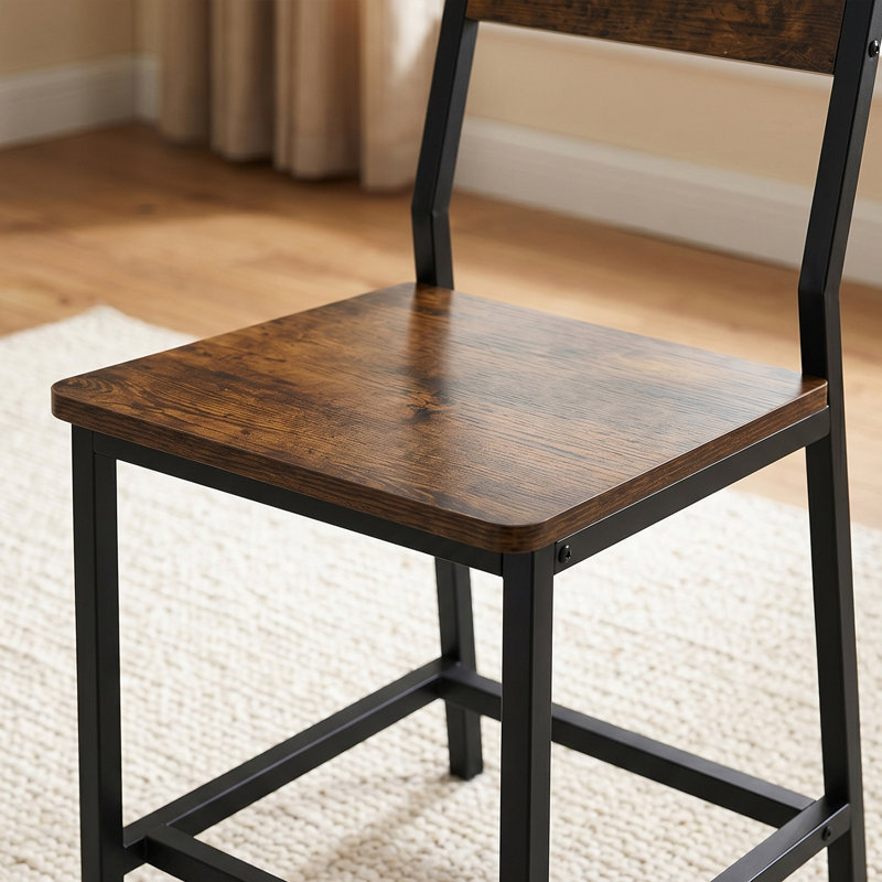 Chaise d'appoint de salle à manger Archy, Brown, 4
