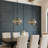 16'' Modern Crystal Chandelier Matte Black Finish 4-light Tiered Drum Pendant Light For Small Spaces Dining Room Entryway-695876971