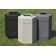 PolyTec Plastic Open Outdoor Trash/Recycling Bins - 30 Gallons