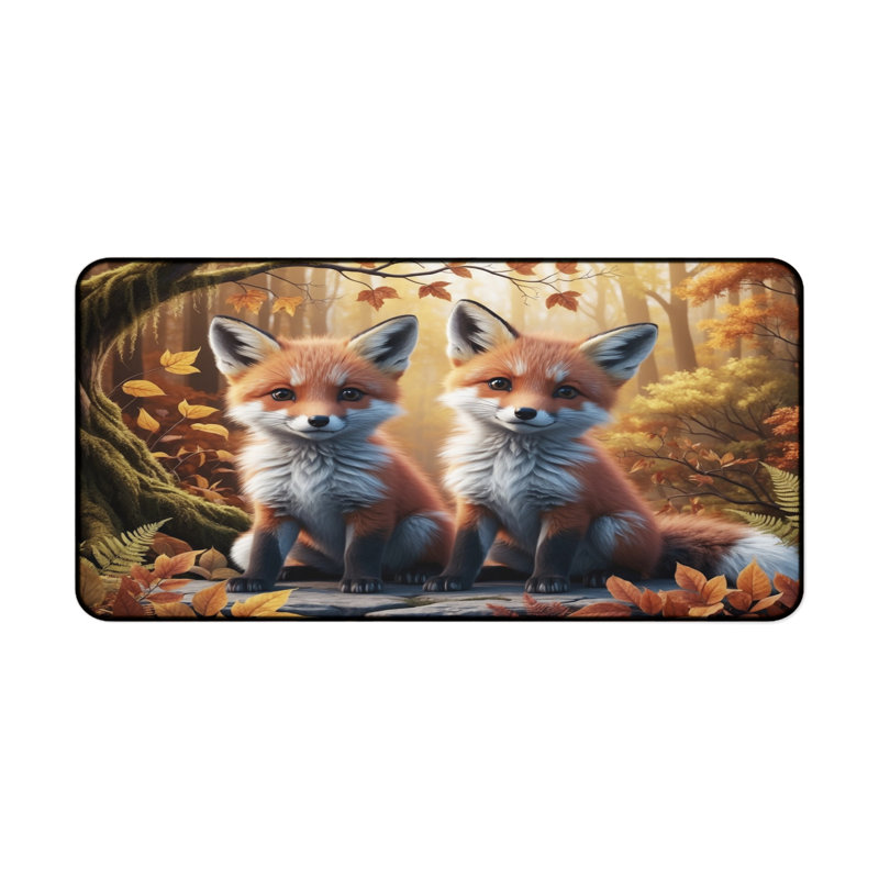 Polyester Desk Pad, 14.4x12.1