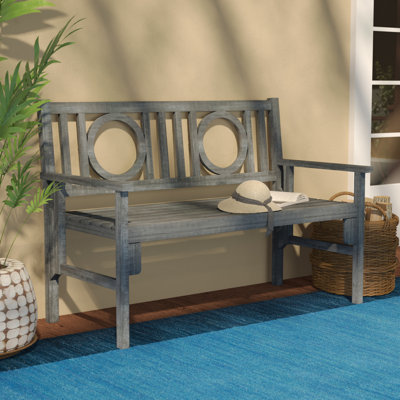 Adames Wooden Garden Bench by Dovecove