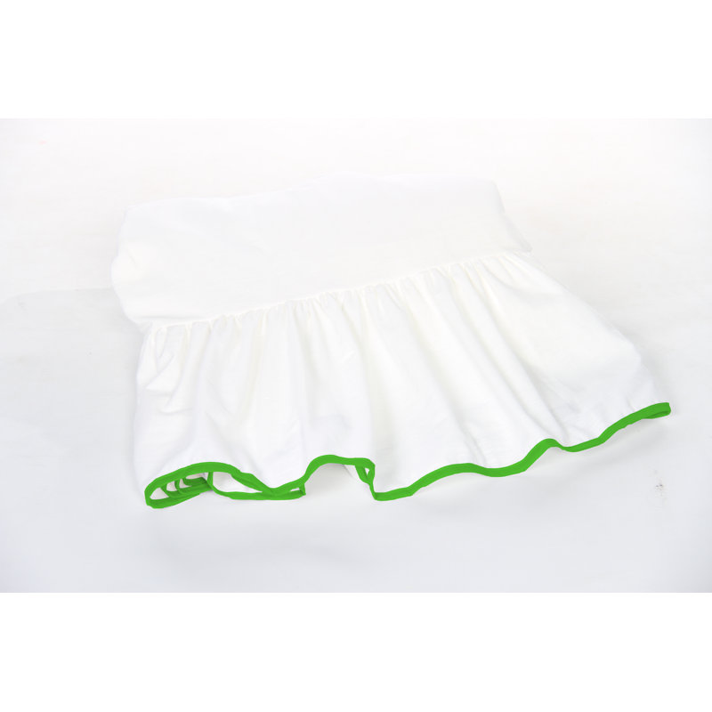 Unique Tailored Bed Skirt, Green Apple