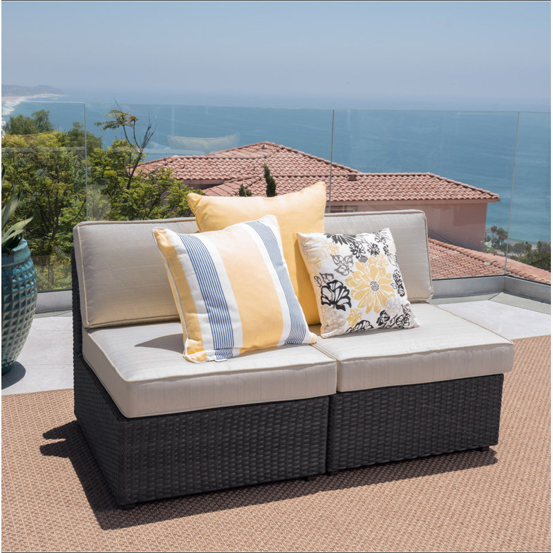 Chaise sans accoudoirs Santa Cruz, Beige