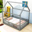 Lit en bois Areia avec clôture et porte, toit-649469641-649469647