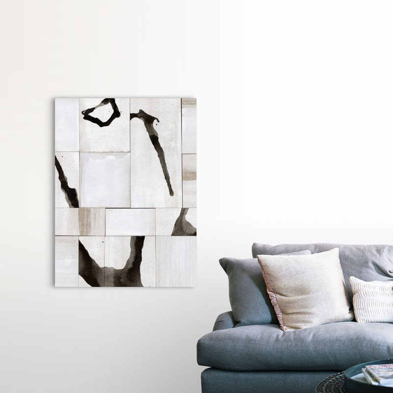 «Neutral Subext I» par Renee W. Stramel, reproduction d'art sur toile, Toile tendue, H 48 po x l 36 po x P 1,25 po