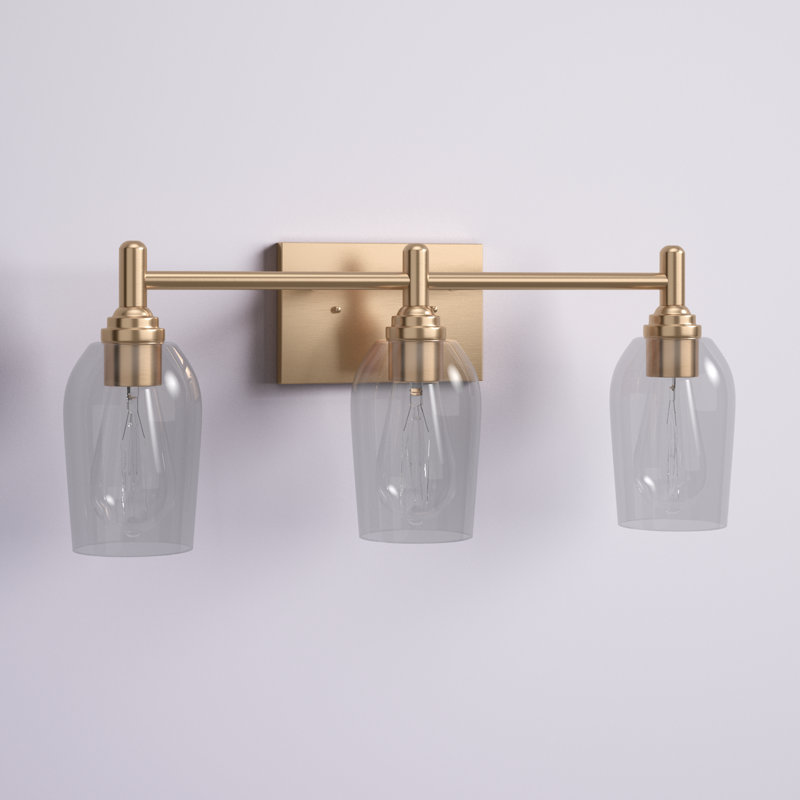 Ahlke 3 - Light Dimmable Vanity Light, Modern Gold