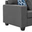 Canapé modulaire faisant face à gauche avec repose-pieds de 149,5 po Marsala-903740718-903740712