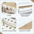 Compact Buffet With Hutch And Foldable Dining Table, Multifunctional Cupboard With Storage Shelf And Side Hooks For Small Places,Studio, Apartment-1649332670