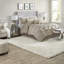 Elegant Taupe King Bedding Set, 100% Polyester, Sophisticated Bedroom Decor