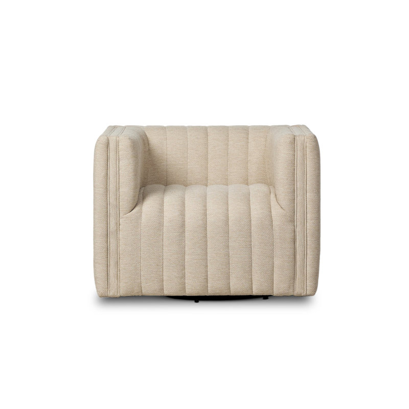 Augustine Outdoor Swivel Lounge Chair, Casa Cream
