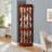 Corner Curio Cabinet With 5 Shelves And Lighting System (E26 Light Bulb Not Included)-1861073596