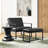 Buren Vegan Leather Armchair and Stool Set-90988297
