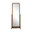 Miroirs pleine longueur rectangulaires en bois massif