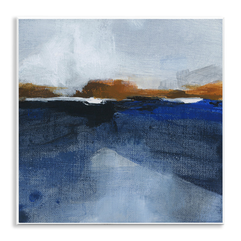 "Ocean Cliff", impression sur plaque par M. Gloria Hunter