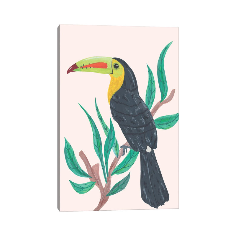 Tropical Soul 1 Piece Wall Art on Canvas, 30.48 cm H x 45.72 cm W, Wrapped Canvas