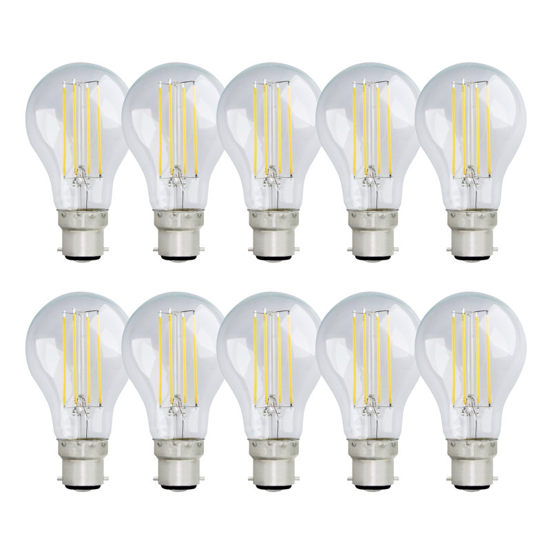 8W B22 Dimmable LED GLS Light Bulb