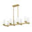 Avers 8 Light Linear Chandelier-100157043
