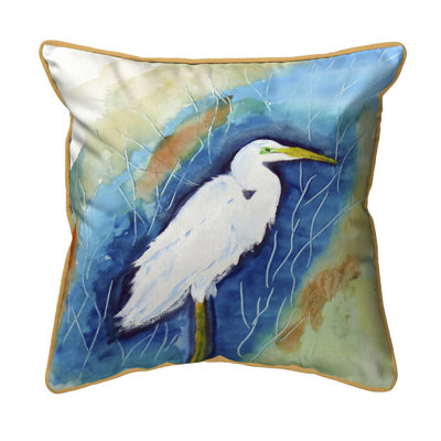 Coussin intérieur/extérieur Great Egret