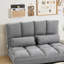 Fauteuil convertible avec 2 coussins et support réglable 40,25 L-1514169175