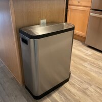 simplehuman 40 Liter / 10.6 Gallon Dual Compartment Butterfly Lid Kitchen  Recycling Step Trash Can & Reviews