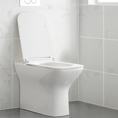 Cuvette de toilette Carre Back-To-Wall Carre
