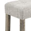 Table de salle à manger 4 pièces avec prise de courant, bar industriel et chaises - apparence exquise, coussins incurvés confortables, matériaux, emballage 3a