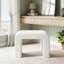 Repose-pieds rembourré avec repose-pieds Modern Vanity