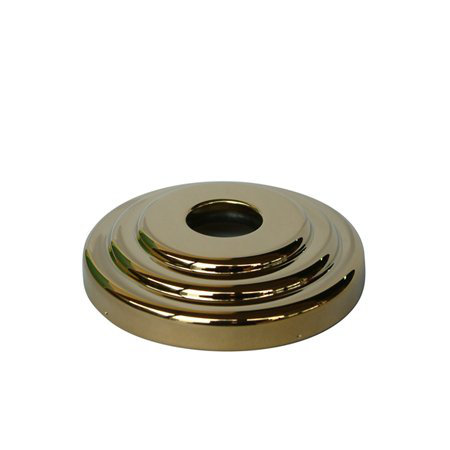 Decorative Escutcheon, Polished Brass