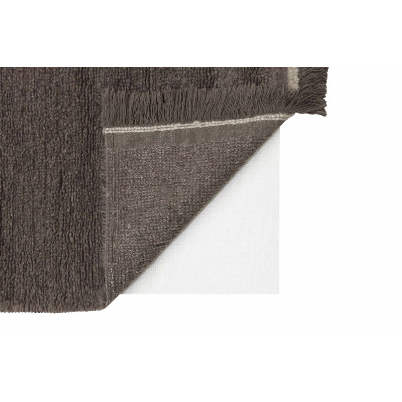 Sheep of the World Handmade Cotton and Wool Area Rug, Runner 2'7" x 7'6"