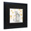 «Happy Yellow 14B» par Lisa Audit, reproduction d'art sur toile encadrée