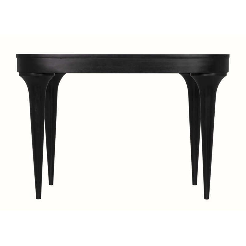 Noir Rennie Classic 45'' Black Wood Desk
